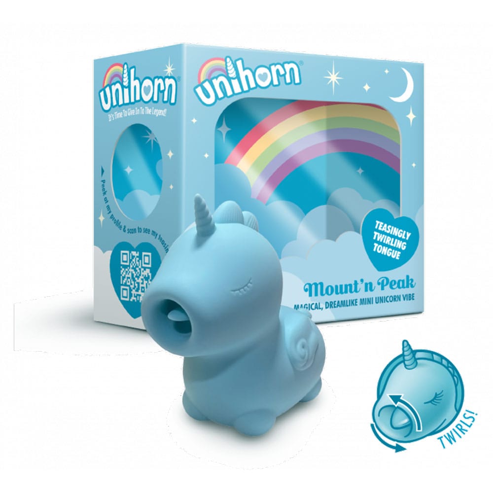 Unihorn® Mini Unicorn Vibe Mount'n Peak Blue - Rolik®