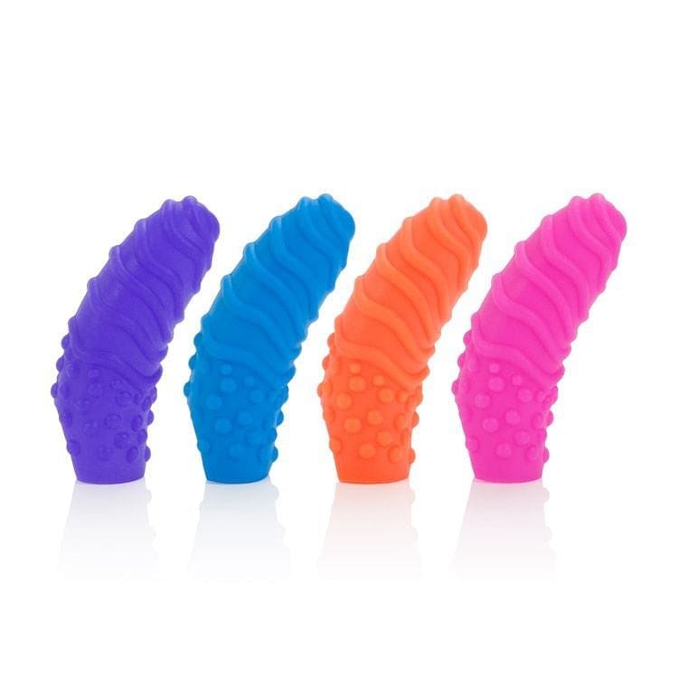 Intimate Play™ Silicone Finger Swirls 4 - Pack - Rolik®