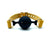 Lulexy Mona Luxury Breathable Silicone Ball Gag Yellow - Rolik®