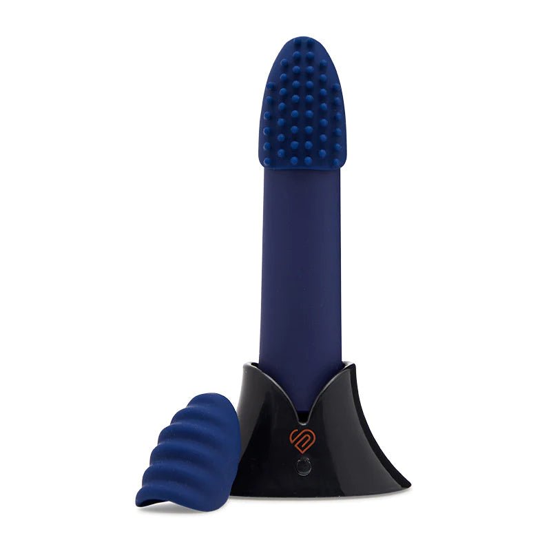 Nu Sensuelle Point Plus Bullet Vibrator with Textured Sleeves - Rolik®