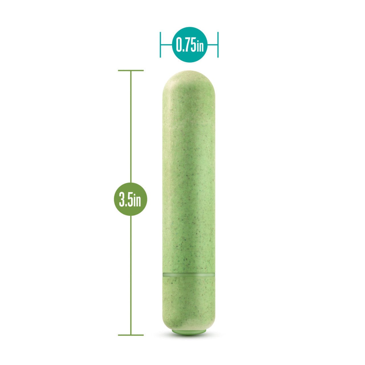 Blush Novelties® Gaia® Biodegradable Recyclable Eco Bullet Vibe - Rolik®