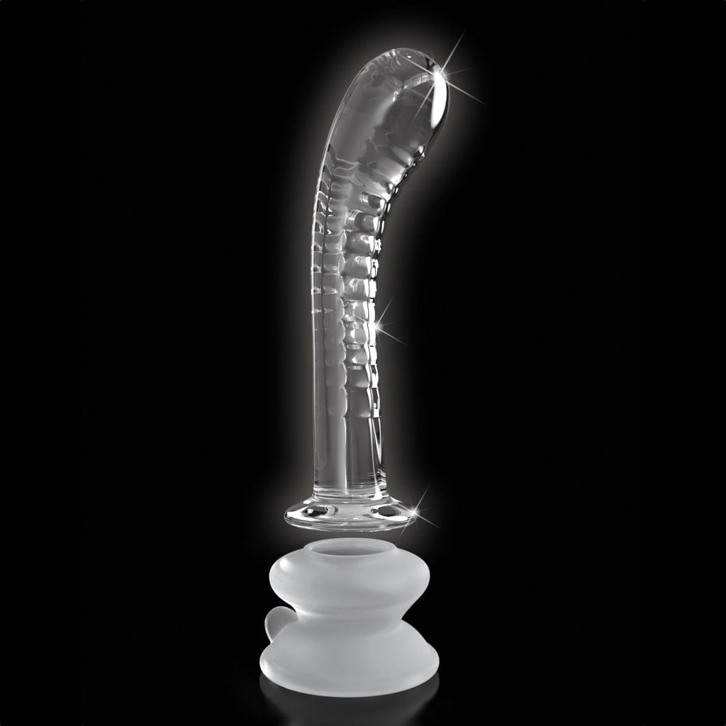 Pipedream® Icicles No. 88 Glass Suction Cup G-Spot Wand - Rolik®