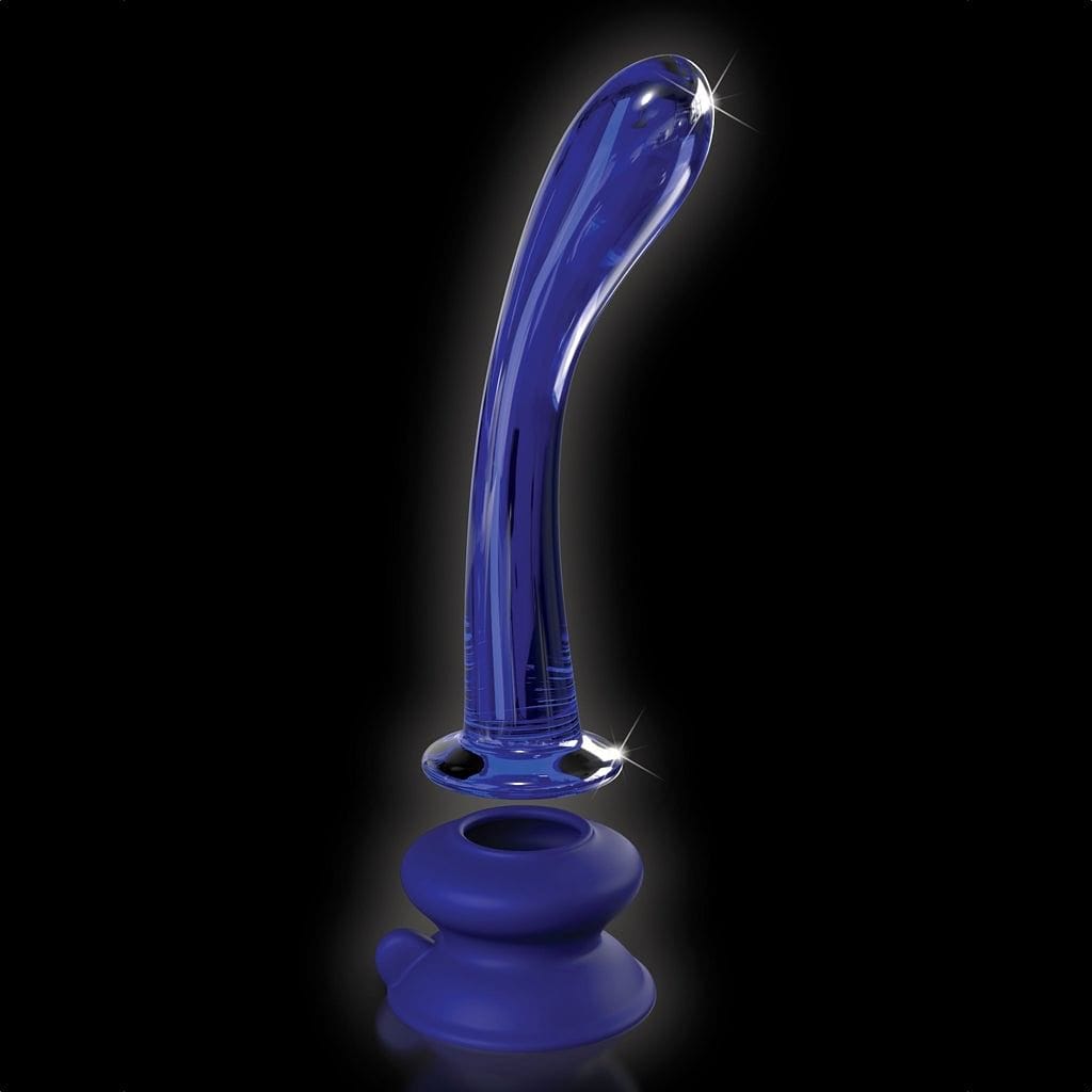 Pipedream® Icicles No. 89 Glass Suction Cup G-Spot Wand - Rolik®