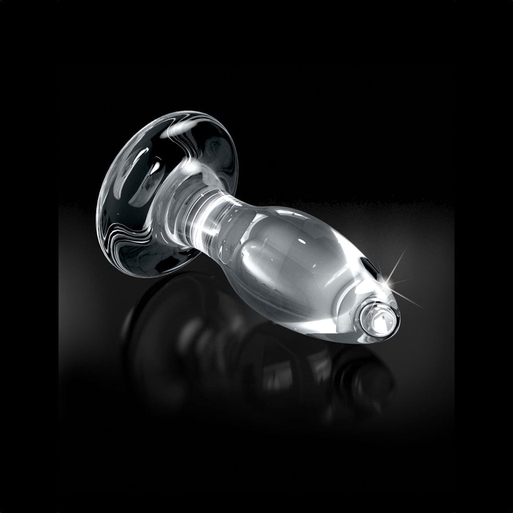 Pipedream® Icicles No. 91 Glass Suction Cup Anal Plug - Rolik®