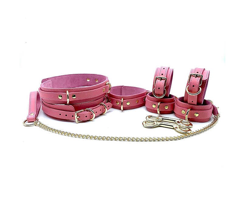 Lulexy Tango 7-Piece Luxury Bondage Set Pink - Rolik®