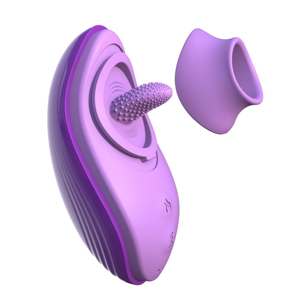 Pipedream® Fantasy for Her™ Her Silicone Fun Tongue Vibrator - Rolik®