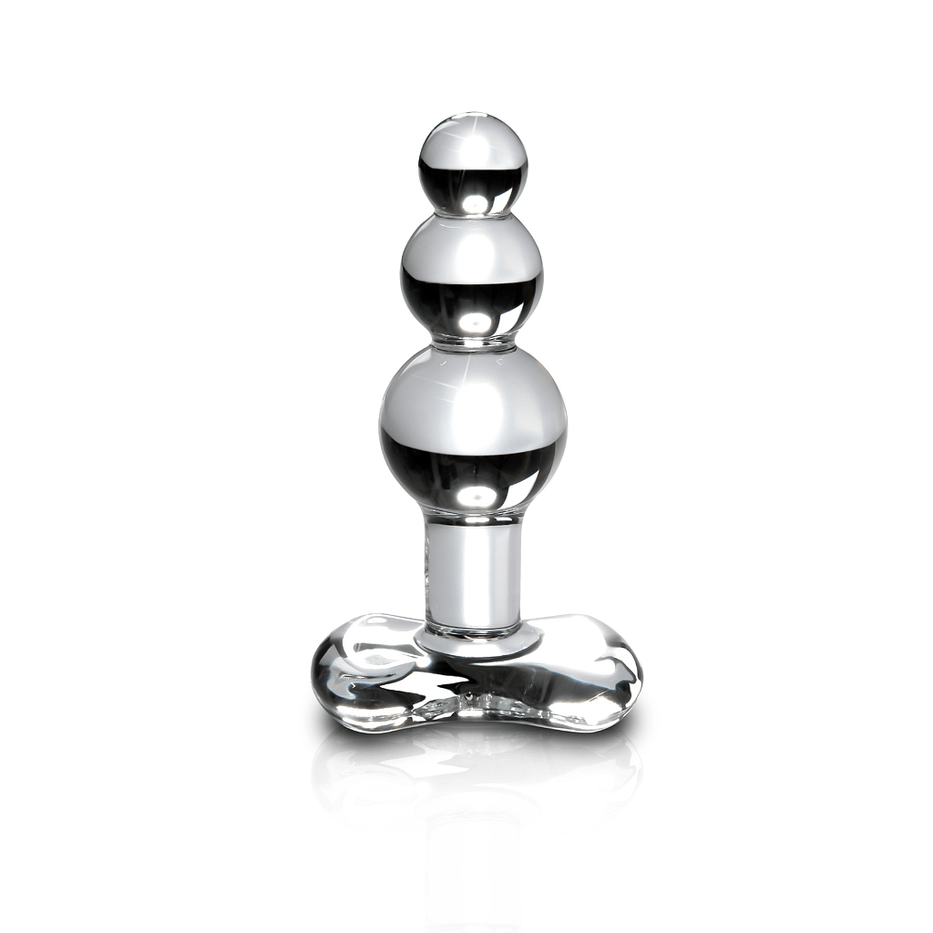 Pipedream® Icicles® No 47 Glass Butt Plug - Rolik®