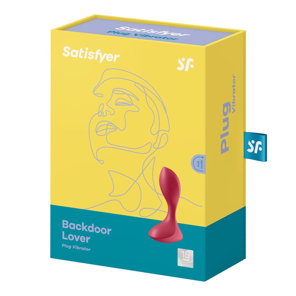 Satisfyer Backdoor Lover Plug Vibe Red - Rolik®