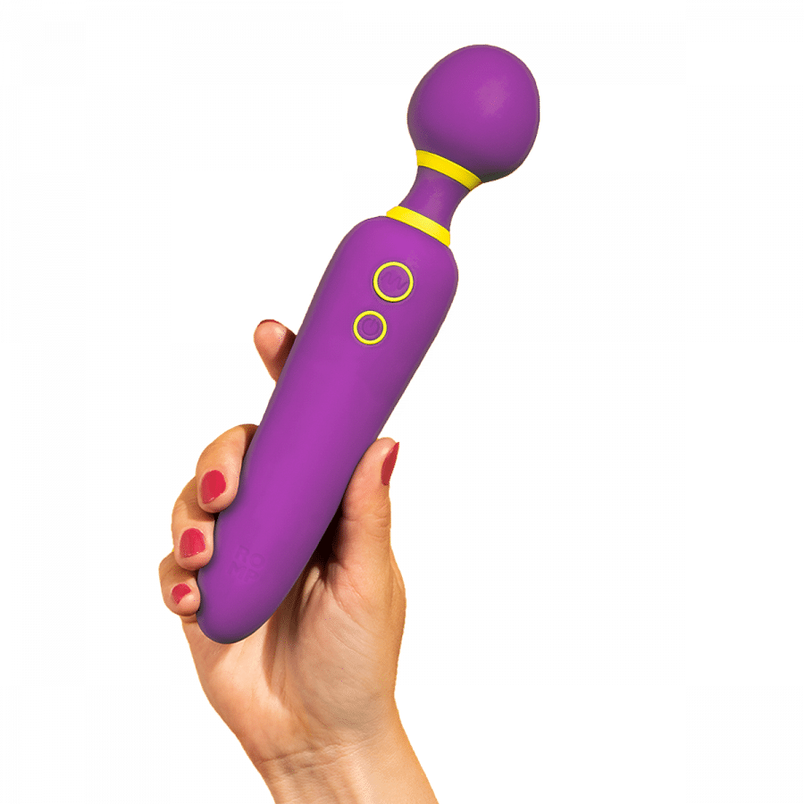 Romp™ Flip Wand Massager Purple - Rolik®