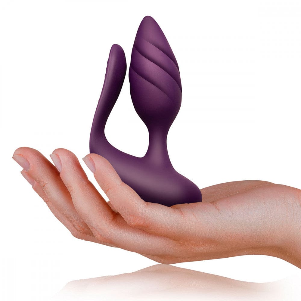 Rocks - Off® Cocktail Vibrating Partner Plug with Remote - Rolik®