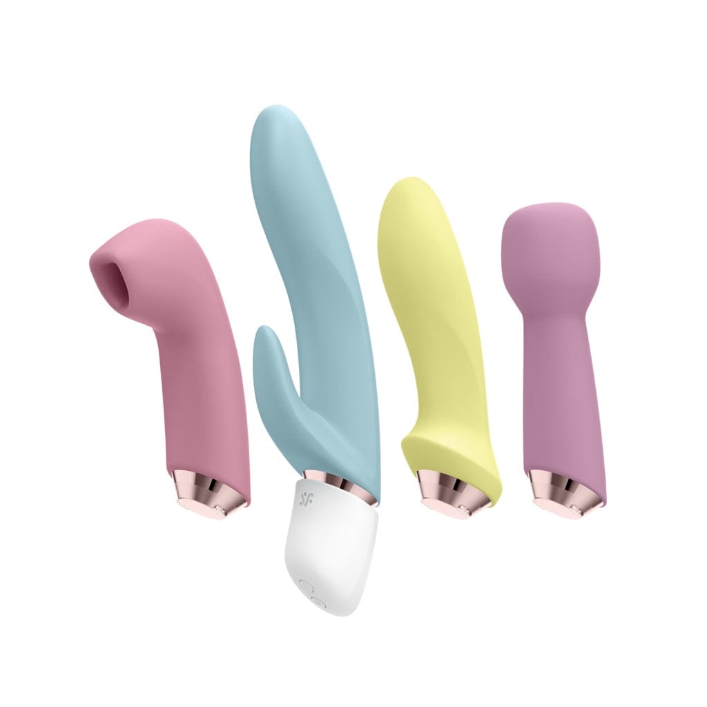 Satisfyer Marvelous Four Air Pulse & Vibe Interchangeable Set - Rolik®