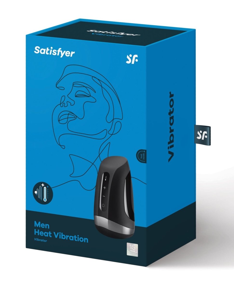 Satisfyer Men Heat Vibrating Masturbator - Rolik®