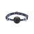Shots Ouch! Breathable Ball Gag With Denim Straps - Rolik®