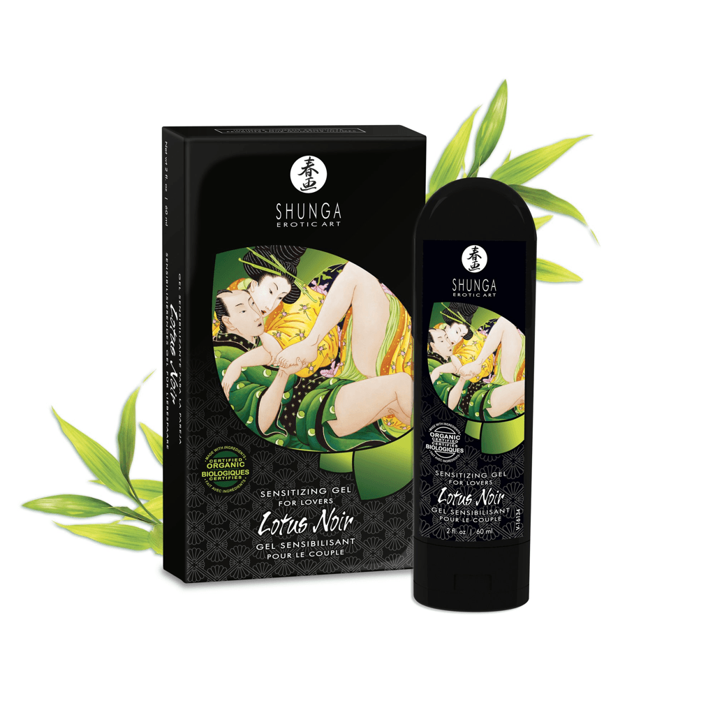 Shunga Lotus Noir Sensitizing Gel for Lovers - Rolik®