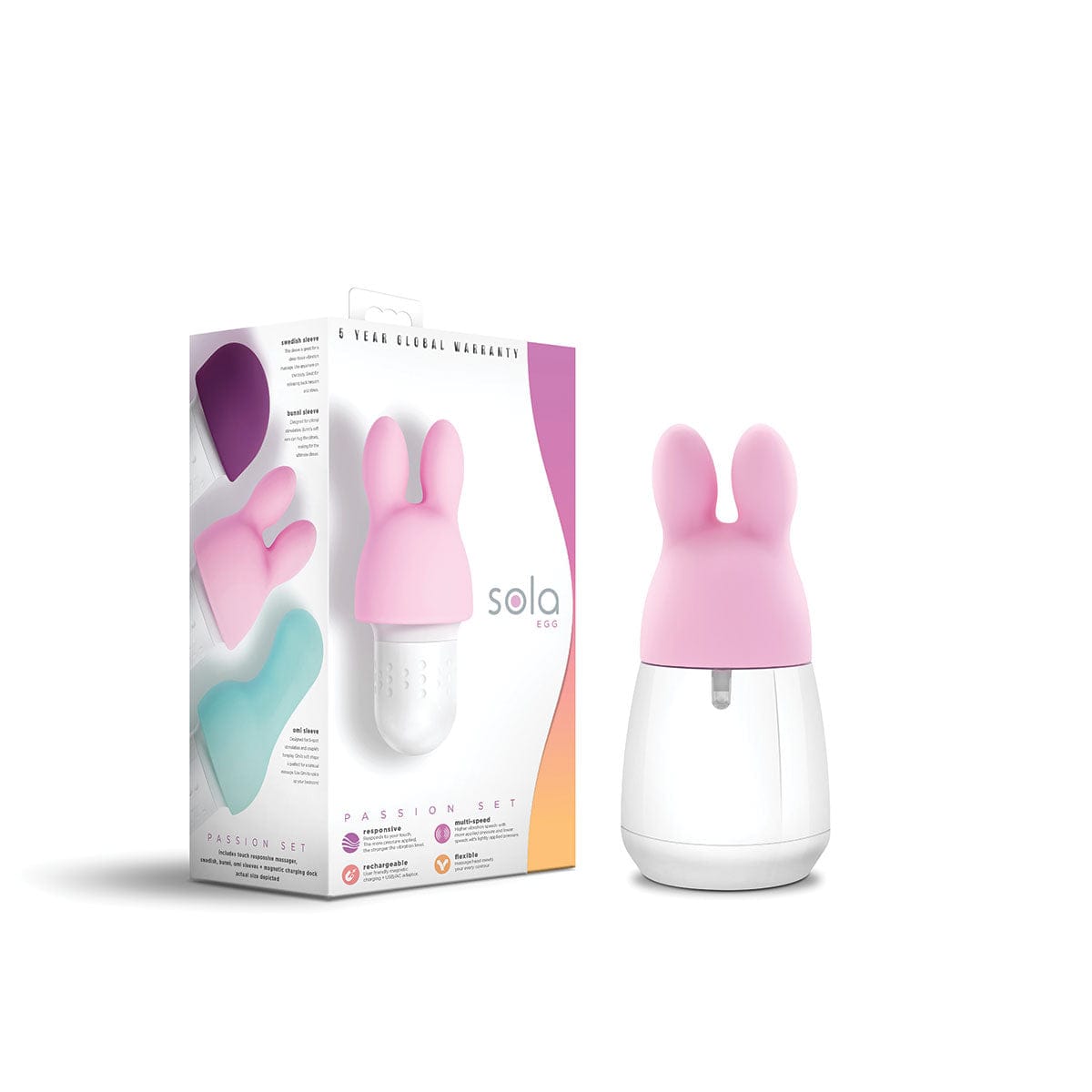 Sola Egg Massager Passion Set - Rolik®