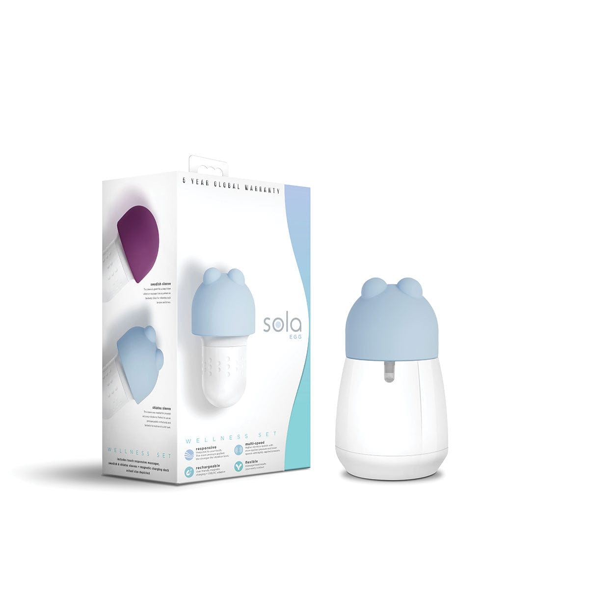 Sola Egg Massager Wellness Set - Rolik®