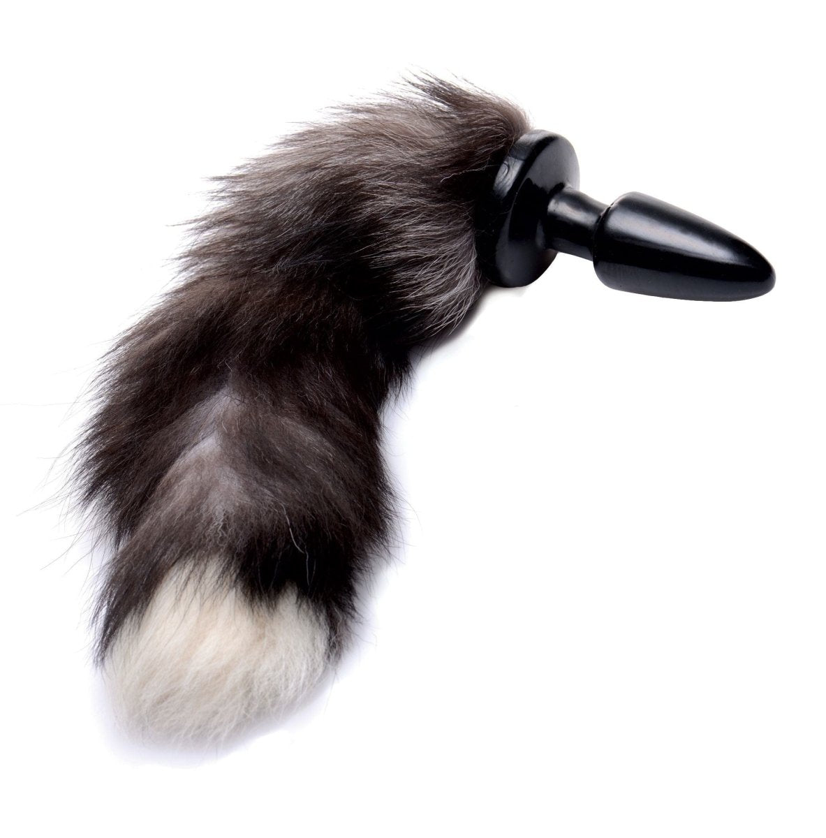 Tailz® Grey Fox Tail Anal Plug - Rolik®