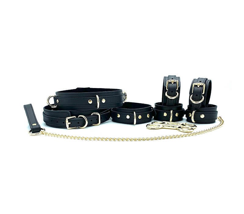 Lulexy Tango 7-Piece Luxury Bondage Set Black - Rolik®