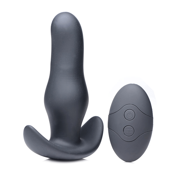 Thump It® 7x Curved Silicone Butt Plug - Rolik®