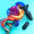 XR Brands® Tailz™ Rainbow Pony Tail Vibrating Butt Plug w/Remote - Rolik®