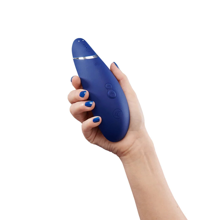 Womanizer Premium 2 Contact-Free Pleasure Air Stimulator Blue - Rolik®