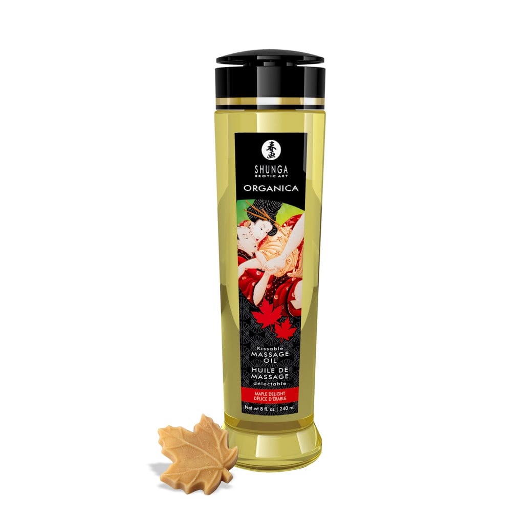 Shunga Organica Kissable Massage Oil Maple Delight - Rolik®