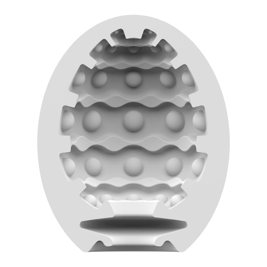 Juego de huevos masturbadores de burbujas de 3 piezas